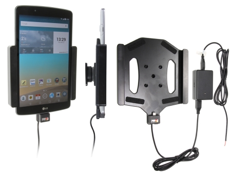 Brodit Aktiivinen pidike pysyvään asennukseen, LG G Pad F 8.0  ryhmässä Autohifi / Älypuhelin autossa / Älypuhelimen pidikkeet @ BRL (240513822)