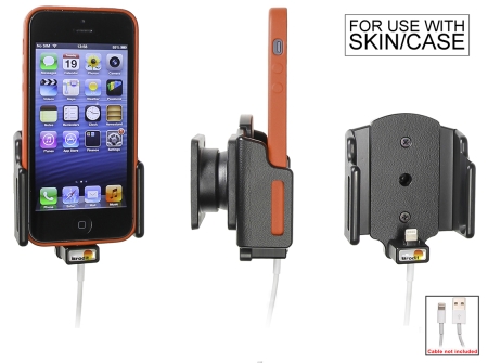 Brodit Kiinnike kaapeliliitäntää varten, Apple iPhone 5/5C/5S/SE ryhmässä Autohifi / Älypuhelin autossa / Älypuhelimen pidikkeet @ BRL (240514435)