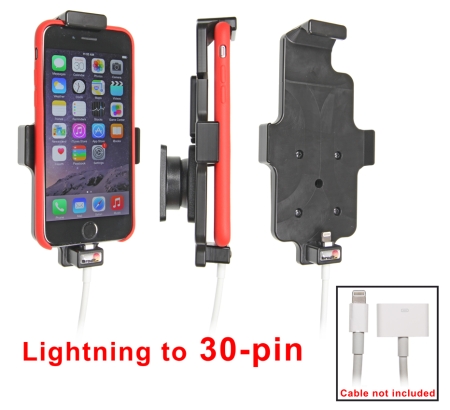 Brodit Kiinnike kaapeliliitäntään, Apple iPhone 6/6S/7/8/SE 2nd Gen 2020 ryhmässä Autohifi / Älypuhelin autossa / Älypuhelimen pidikkeet @ BRL (240515662)