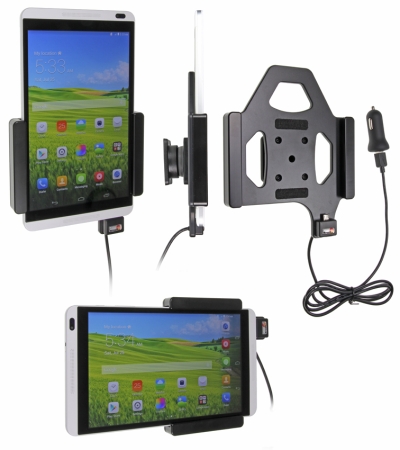 Brodit aktiivinen pidike USB-kaapelilla ja tupakansytytin-adapterilla, Huawei MediaPad M1 8.0  ryhmässä Autohifi / Älypuhelin autossa / Älypuhelimen pidikkeet @ BRL (240521700)