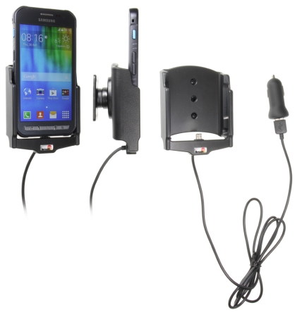 Brodit aktiivinen pidike USB-kaapelilla ja tupakansytyttimen adapterilla, Samsung Galaxy Xcover 3  ryhmässä Uutuudet @ BRL (240521736)