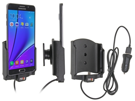 Brodit Aktiv-teline USB-kaapelilla ja tupakansytyttimen adapterilla, Samsung Galaxy Note 5  ryhmässä Autohifi / Älypuhelin autossa / Älypuhelimen pidikkeet @ BRL (240521771)