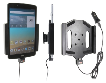 Brodit aktiivinen pidike USB-kaapelilla ja tupakansytyttimen adapterilla, LG G Pad F 8.0  ryhmässä Autohifi / Älypuhelin autossa / Älypuhelimen pidikkeet @ BRL (240521822)
