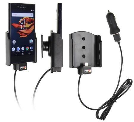 Aktiv hållare med USB-kabel och kulled för Sony Xperia X Compact ryhmässä Autohifi / Älypuhelin autossa / Älypuhelimen pidikkeet @ BRL Electronics (240521934)