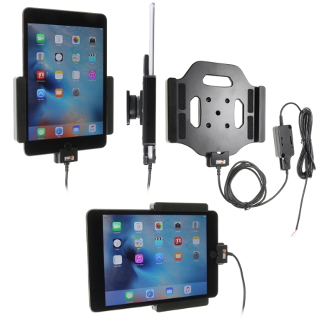 Brodit Aktiivinen pidike kiinteään asennukseen, Apple iPad Mini 2019/4 (A1538, A1550)/5th Gen (A2124, A2125, A2126, A2133) ryhmässä Autohifi / Älypuhelin autossa / Älypuhelimen pidikkeet @ BRL (240527793)