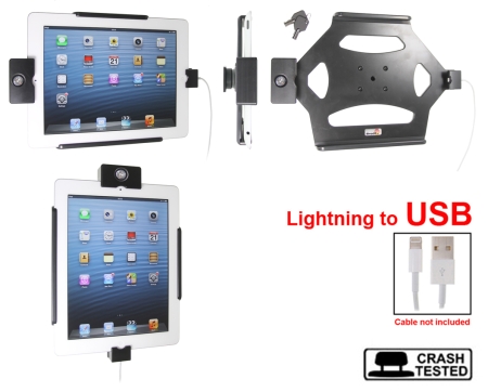 Brodit pidike avaimenlukolla, Apple iPad 4th Gen (A1458, A1459, A1460)/With Retina (Lightning Connector) ryhmässä Autohifi / Älypuhelin autossa / Älypuhelimen pidikkeet @ BRL (240535494)