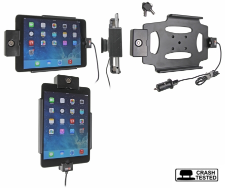 Brodit Kiinnike avaimenlukolla, Apple iPad Mini 2 (A1489, A1490, A1491)/3 (A1599, A1600)/Retina ryhmässä Autohifi / Älypuhelin autossa / Älypuhelimen pidikkeet @ BRL (240535584)
