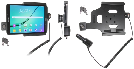 Brodit Teline avainlukolla, Samsung Galaxy Tab S2 8.0 SM-T713 /SM-T719  ryhmässä Autohifi / Älypuhelin autossa / Älypuhelimen pidikkeet @ BRL (240535781)