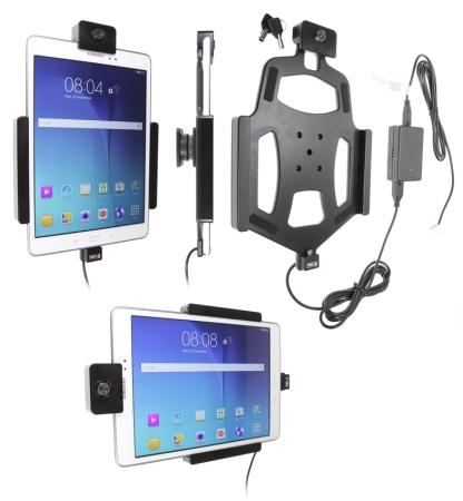 Brodit Kiinnike avainlukolla, Samsung Galaxy Tab A 9.7  ryhmässä Autohifi / Älypuhelin autossa / Älypuhelimen pidikkeet @ BRL (240536769)