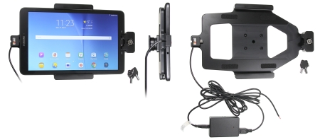 Brodit Kiinnike avainlukolla, Samsung Galaxy Tab E 9.6  ryhmässä Autohifi / Älypuhelin autossa / Älypuhelimen pidikkeet @ BRL (240536821)