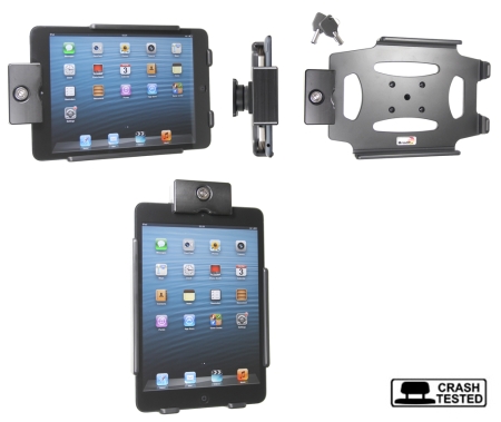 Brodit Kiinnike avaimenlukolla, Apple iPad Mini (A1432, A1454, A1455)  ryhmässä Autohifi / Älypuhelin autossa / Älypuhelimen pidikkeet @ BRL (240539448)
