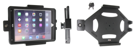 Brodit Teline avainlukolla, Apple iPad Air 2 (A1566, A1567)  ryhmässä Autohifi / Älypuhelin autossa / Älypuhelimen pidikkeet @ BRL (240539759)