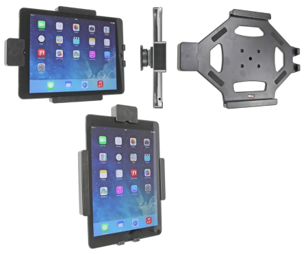 Brodit Kiinnike jousilukituksella, Apple iPad 5th Gen (A1822, A1823)/9.7 6th Gen (A1893, A1954)/9.7 New/Air (A1474, A1475, A1476) ryhmässä Autohifi / Älypuhelin autossa / Älypuhelimen pidikkeet @ BRL (240541577)