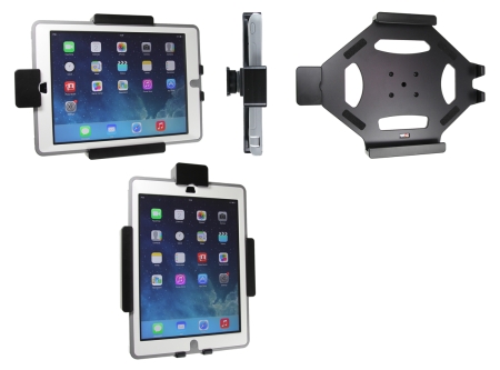 Brodit Kiinnike jousilukituksella, Apple iPad 5th Gen (A1822, A1823)/9.7 6th Gen (A1893, A1954)/9.7 New/Air (A1474, A1475, A1476) ryhmässä Autohifi / Älypuhelin autossa / Älypuhelimen pidikkeet @ BRL (240541600)