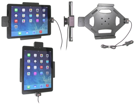 Brodit Kiinnitin, Apple iPad 5th Gen (A1822, A1823)/9.7 6th Gen (A1893, A1954)/9.7 New/Air (A1474, A1475, A1476) ryhmässä Autohifi / Älypuhelin autossa / Älypuhelimen pidikkeet @ BRL (240546577)