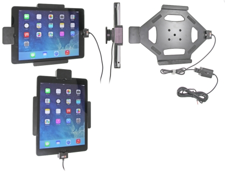 Brodit Telineen, Apple iPad 5th Gen (A1822, A1823)/9.7 6th Gen (A1893, A1954)/9.7 New/Air (A1474, A1475, A1476) ryhmässä Autohifi / Älypuhelin autossa / Älypuhelimen pidikkeet @ BRL (240547577)