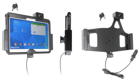 Brodit Kiinnike avainlukolla, Samsung Galaxy Tab 4 10.1 SM-T530/SM-T531/SM-T535 ryhmässä Autohifi / Älypuhelin autossa / Älypuhelimen pidikkeet @ BRL (240552681)
