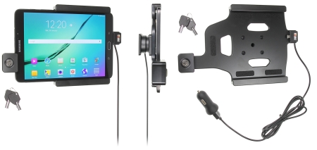 Brodit Kiinnike avaimenlukolla, Samsung Galaxy Tab S2 8.0 SM-T713 /SM-T719  ryhmässä Autohifi / Älypuhelin autossa / Älypuhelimen pidikkeet @ BRL (240552781)