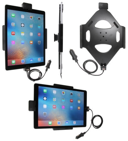 Brodit Kiinnike jousilukituksella, Apple iPad Pro 12.9 (A1584, A1652, A1670, A1671)  ryhmässä Autohifi / Älypuhelin autossa / Älypuhelimen pidikkeet @ BRL (240553820)