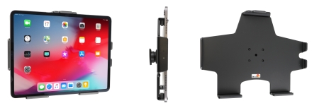 Brodit Passiivinen pidike pallonivelellä, Apple iPad Air 13 2024  (A2898, A2899, A2900)/Air 13 2025 M3 (A3268, A3268, A2371)/Pro 12,9 2018 (A1876, A1895, A1983, A2014)/Pro 12.9 2020 (A2069, A2232, A2229)/Pro 12.9 5th Gen 2021 (A2378, A2379, A2461)/Pro 12. ryhmässä Autohifi / Älypuhelin autossa / Älypuhelimen pidikkeet @ BRL (240711095)