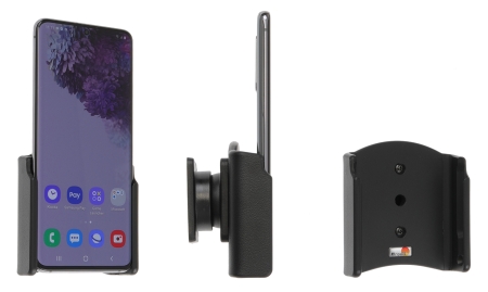 Brodit Passiivinen pidike pallonivelellä, Samsung Galaxy S20 4G, 5G (SM-G981B/SM-G981F)  ryhmässä Autohifi / Älypuhelin autossa / Älypuhelimen pidikkeet @ BRL (240711190)