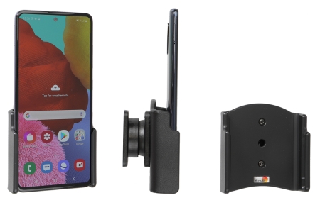 Brodit Passiivinen pidike pallonivelellä, Samsung Galaxy A51 SM-A515F/DSN  ryhmässä Autohifi / Älypuhelin autossa / Älypuhelimen pidikkeet @ BRL (240711206)