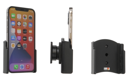 Brodit Passiivinen pidike pallonivelellä, Apple iPhone 12/12 Pro/15/15 Pro ryhmässä Autohifi / Älypuhelin autossa / Älypuhelimen pidikkeet @ BRL (240711235)