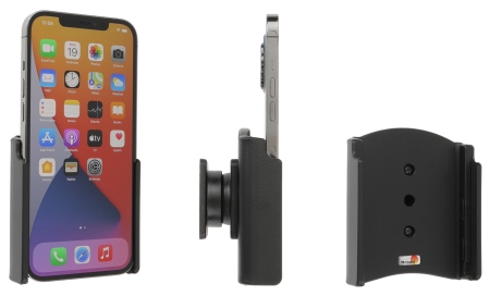 Brodit Passiivinen pidike pallonivelellä, Apple iPhone 12 Pro Max  ryhmässä Autohifi / Älypuhelin autossa / Älypuhelimen pidikkeet @ BRL (240711236)