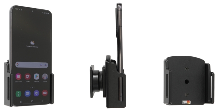 Brodit Passiivinen pidike pallonivelen kanssa, Samsung Galaxy S22+ 5G (SM-S906B/SM-S906B/DS)  ryhmässä Autohifi / Älypuhelin autossa / Älypuhelimen pidikkeet @ BRL (240711299)