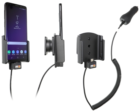 Brodit Aktiivinen pidike tupakansytyttimellä, Samsung Galaxy S9  ryhmässä Autohifi / Älypuhelin autossa / Älypuhelimen pidikkeet @ BRL (240712038)