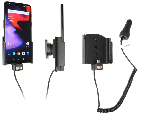 Brodit Aktiv-teline tupakansytyttimellä, OnePlus 6/6T ryhmässä Autohifi / Älypuhelin autossa / Älypuhelimen pidikkeet @ BRL (240712059)
