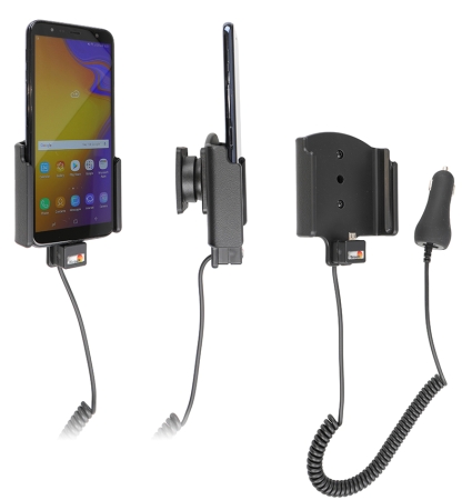 Brodit Aktiv-teline tupakansytyttimellä, Samsung Galaxy J4+ (SM-J415)  ryhmässä Autohifi / Älypuhelin autossa / Älypuhelimen pidikkeet @ BRL (240712086)