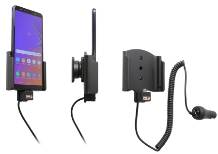 Brodit aktiivinen pidike tupakansytyttimellä, Samsung Galaxy A7 2018 (SM-A750)  ryhmässä Autohifi / Älypuhelin autossa / Älypuhelimen pidikkeet @ BRL (240712098)