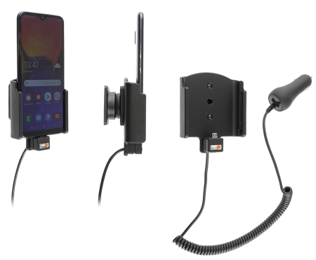 Brodit aktiivinen pidike tupakansytyttimellä, Samsung Galaxy A10 (SM-A105)  ryhmässä Autohifi / Älypuhelin autossa / Älypuhelimen pidikkeet @ BRL (240712139)