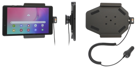Brodit Aktiivinen pidike tupakansytyttimellä, Samsung Galaxy Tab A 8.0 (2019 SM-T290/SM-T295)  ryhmässä Autohifi / Älypuhelin autossa / Älypuhelimen pidikkeet @ BRL (240712162)