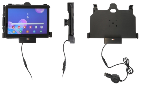 Brodit Aktiv-teline tupakkaliitännällä, Samsung Galaxy Tab Active Pro T540/T545/T547/T547U  ryhmässä Autohifi / Älypuhelin autossa / Älypuhelimen pidikkeet @ BRL (240712209)