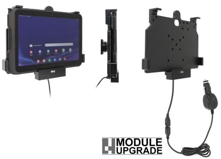 Brodit Aktiv-teline tupakansytyttimellä, Samsung Galaxy Tab Active 4 Pro SM-T630/SM-T636  ryhmässä Autohifi / Älypuhelin autossa / Älypuhelimen pidikkeet @ BRL (240712328)