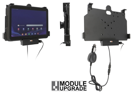 Brodit Aktiv-teline tupakansytyttimellä, Samsung Galaxy Tab Active 4 Pro SM-T630/SM-T636  ryhmässä Autohifi / Älypuhelin autossa / Älypuhelimen pidikkeet @ BRL (240712329)