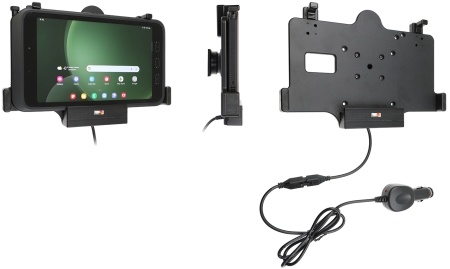 Brodit Aktiivinen pidike tupakansytyttimellä, Samsung Galaxy Tab Active 3 SM-T570/SM-T575/5 SM-X300/SM-X306B ryhmässä Autohifi / Älypuhelin autossa / Älypuhelimen pidikkeet @ BRL (240712386)