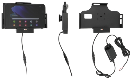 Brodit Aktiv-teline pysyvään asennukseen, Samsung Galaxy Tab Active 2 SM-T390/SM-T395/3 SM-T570/SM-T575/5 SM-X300/SM-X306B ryhmässä Autohifi / Älypuhelin autossa / Älypuhelimen pidikkeet @ BRL (240713224)