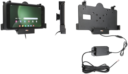Brodit Aktiv-teline pysäköityyn asennukseen, Samsung Galaxy Tab Active 3 SM-T570/SM-T575/5 SM-X300/SM-X306B ryhmässä Autohifi / Älypuhelin autossa / Älypuhelimen pidikkeet @ BRL (240713386)