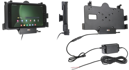 Brodit Aktiv-teline pysäköityyn asennukseen, Samsung Galaxy Tab Active 3 SM-T570/SM-T575/5 SM-X300/SM-X306B ryhmässä Autohifi / Älypuhelin autossa / Älypuhelimen pidikkeet @ BRL (240713387)