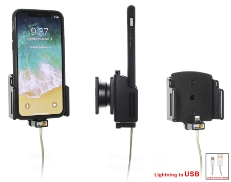 Brodit Kiinnike kaapeliliitäntään, Apple iPhone 11/X/XR/Xs ryhmässä Uutuudet @ BRL (240714013)