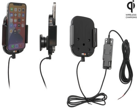 Brodit Qi langaton aktiivinen pidike kiinteään asennukseen, Apple iPhone 12/12 Pro ryhmässä Autohifi / Älypuhelin autossa / Älypuhelimen pidikkeet @ BRL (240719235)