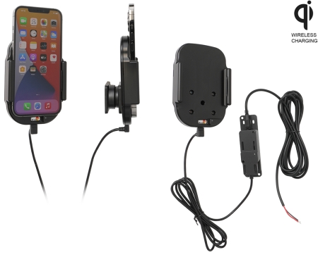 Brodit Qi langaton aktiivinen pidike kiinteään asennukseen, Apple iPhone 12 Pro Max  ryhmässä Autohifi / Älypuhelin autossa / Älypuhelimen pidikkeet @ BRL (240719236)