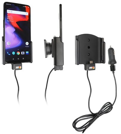 Brodit aktiivinen pidike USB-kaapelilla ja tupakansytytinadapterilla, OnePlus 6/6T/7 ryhmässä Autohifi / Älypuhelin autossa / Älypuhelimen pidikkeet @ BRL (240721059)