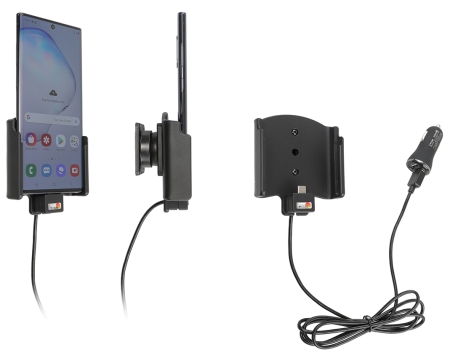 Brodit Aktiv-teline USB-kaapelilla ja tupakansytyttimen adapterilla, Samsung Galaxy Note 10+ 5G/SM-N975 ryhmässä Autohifi / Älypuhelin autossa / Älypuhelimen pidikkeet @ BRL (240721156)