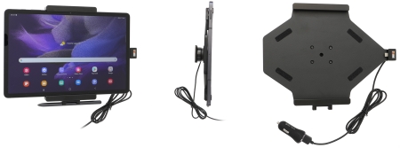 Brodit aktiivinen pidike USB-kaapelilla ja tupakansytyttimen adapterilla, Samsung Galaxy Tab S7 FE SM-T733  ryhmässä Autohifi / Älypuhelin autossa / Älypuhelimen pidikkeet @ BRL (240721182)