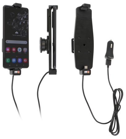 Brodit Aktiv-teline USB-kaapelilla ja tupakansytyttimen adapterilla, Samsung Galaxy Note 20 Ultra 5G/S20 Ultra 5G (SM-G988B) ryhmässä Autohifi / Älypuhelin autossa / Älypuhelimen pidikkeet @ BRL (240721218)