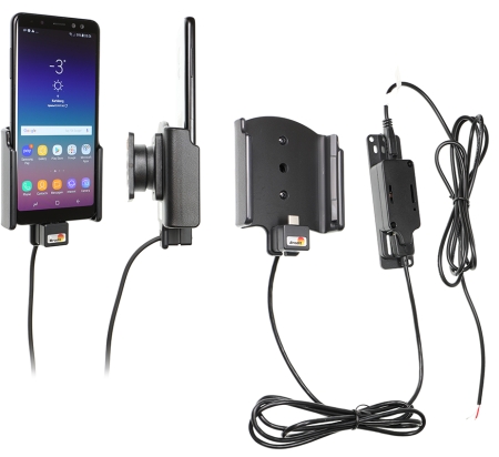 Brodit Aktiv-teline pysäköityyn asennukseen, Samsung Galaxy A8 (2018)  ryhmässä Autohifi / Älypuhelin autossa / Älypuhelimen pidikkeet @ BRL (240727035)